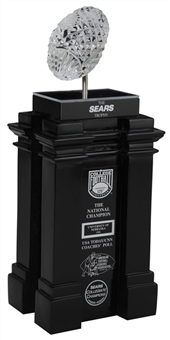 1994 Nebraska NCAA Football Waterford Crystal National Championship Mini Trophy